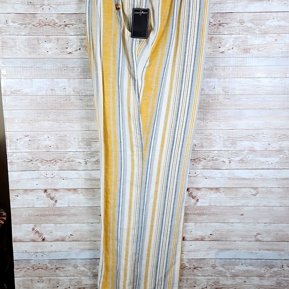 Counterparts Pants - NWT, Counterparts, Women's Maze, Gray, & white Wide Leg slacks,pullons, Sz 16W